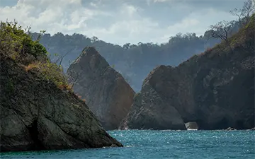 Rocky View from Turtle Island, Costa Rica