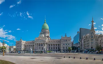 Capitolio en Buenos Aires, Argentina