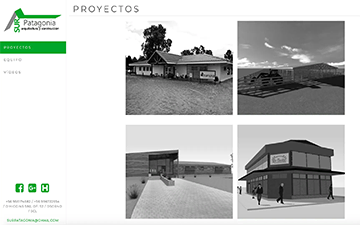 Sur Patagonia Website 1st Mobile Architecture