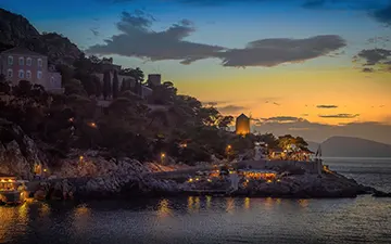 1% Waxing Crescent Moon, Greece